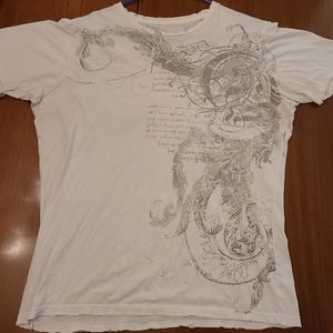 Monarchy Distressed T-Shirt Large